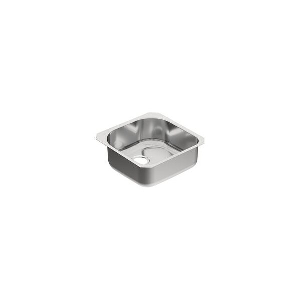 20" X 20" Stainless Steel 18 Gauge Single Bowl Sink